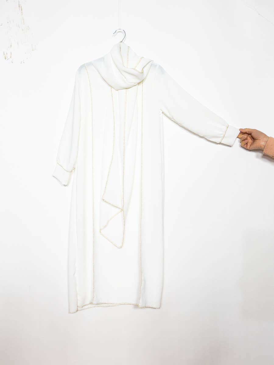 Kids Golden Couture Jazz Abaya Dress – Ref. 962 – view 2