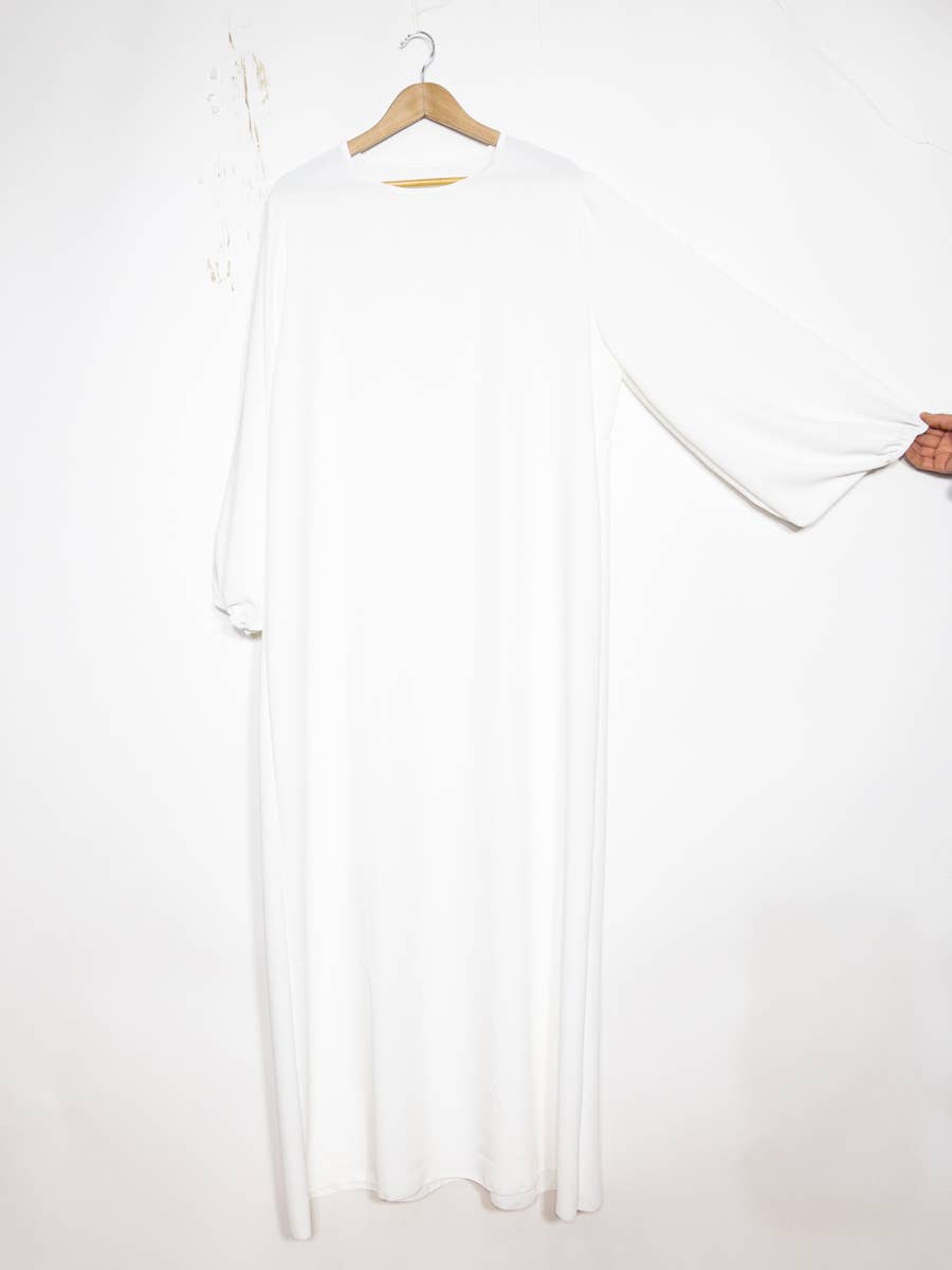 Tall Medina Abaya with Balloon Sleeves – 185 cm – Ref. L2370PK – view 2