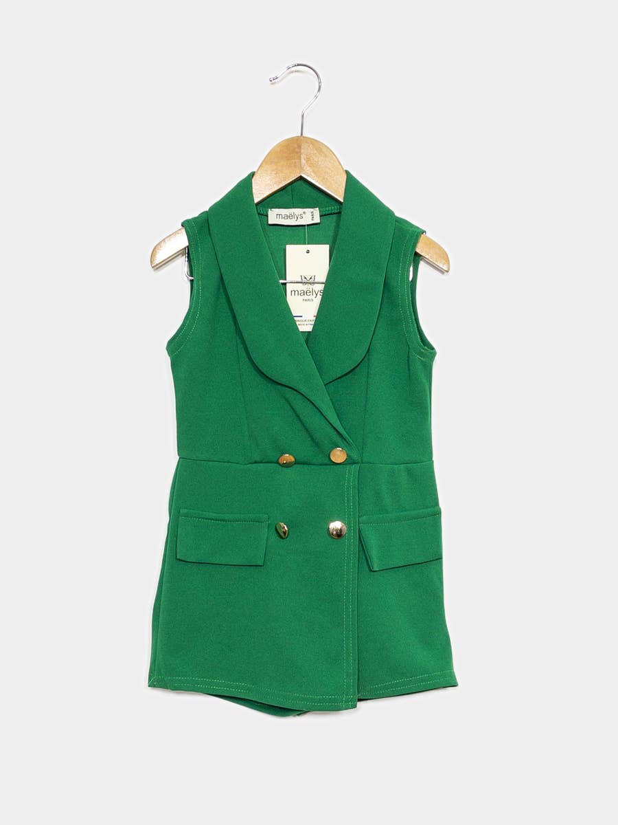Kids Button Playsuit – Ref. 902