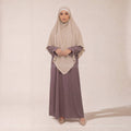 Long Khimar in Jazz Fabric – Ref. 2301