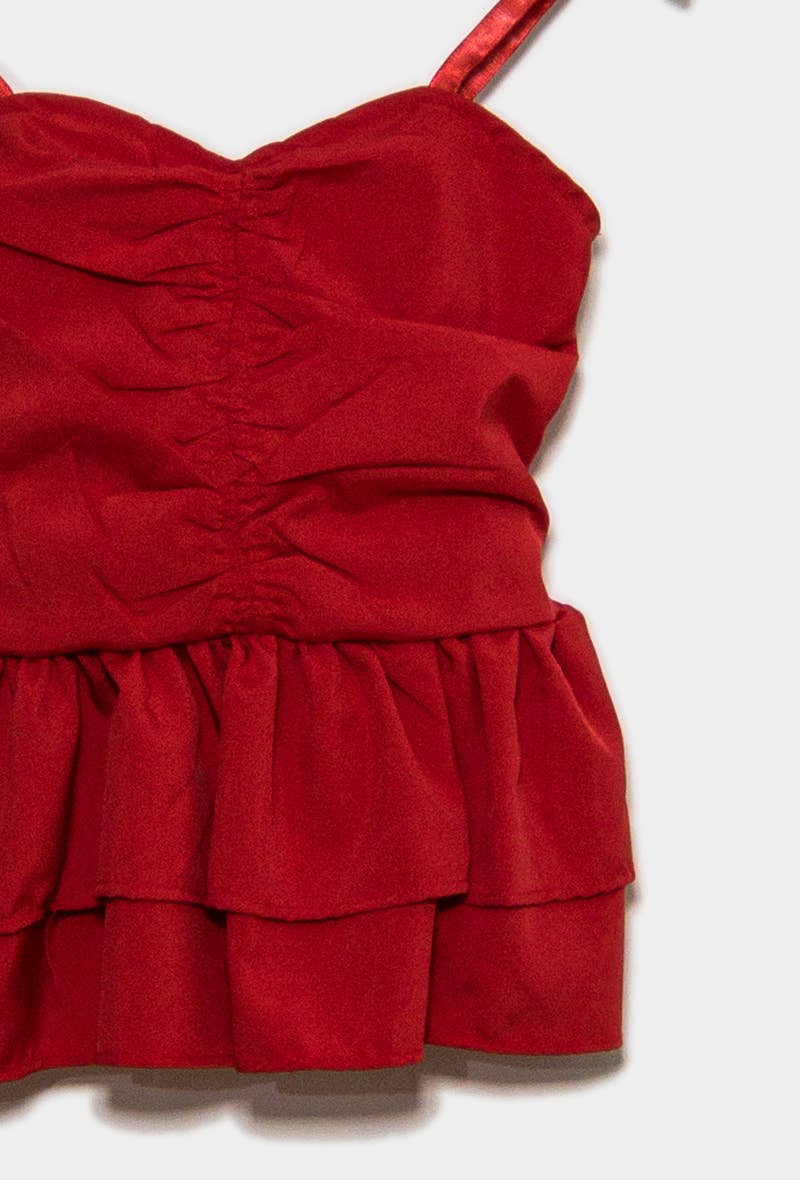 Kids Ruffle Top – Ref. XH016 – view 2