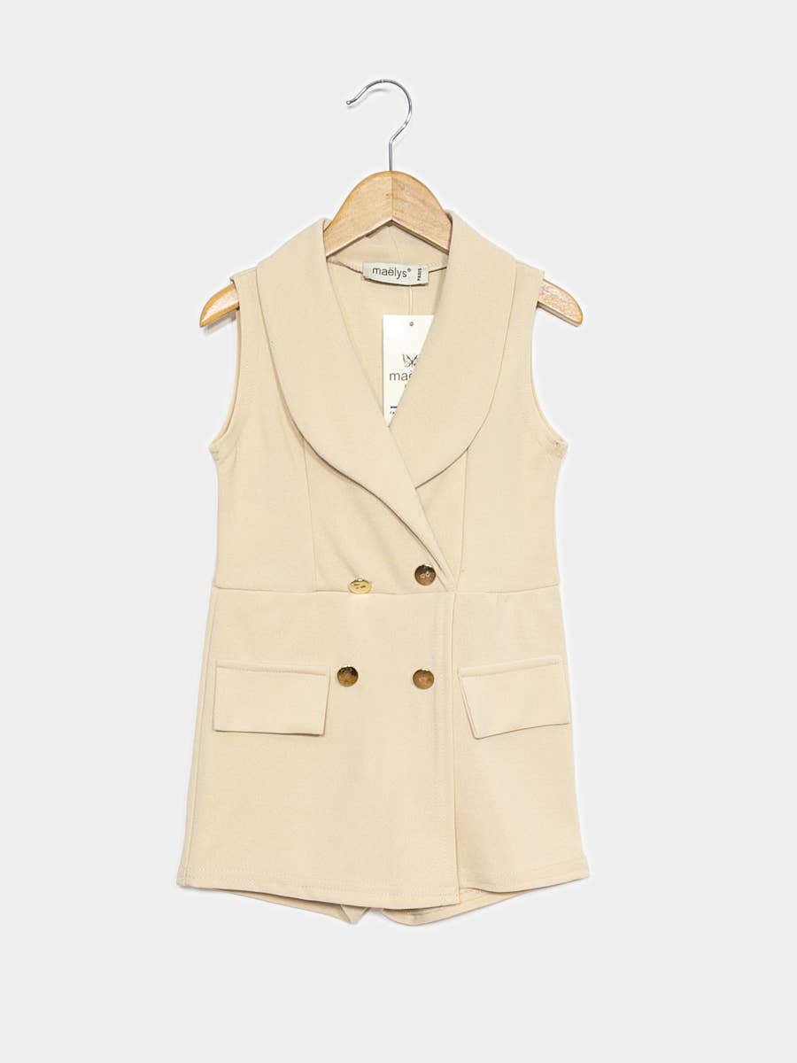 Kids Button Playsuit – Ref. 902 – view 2