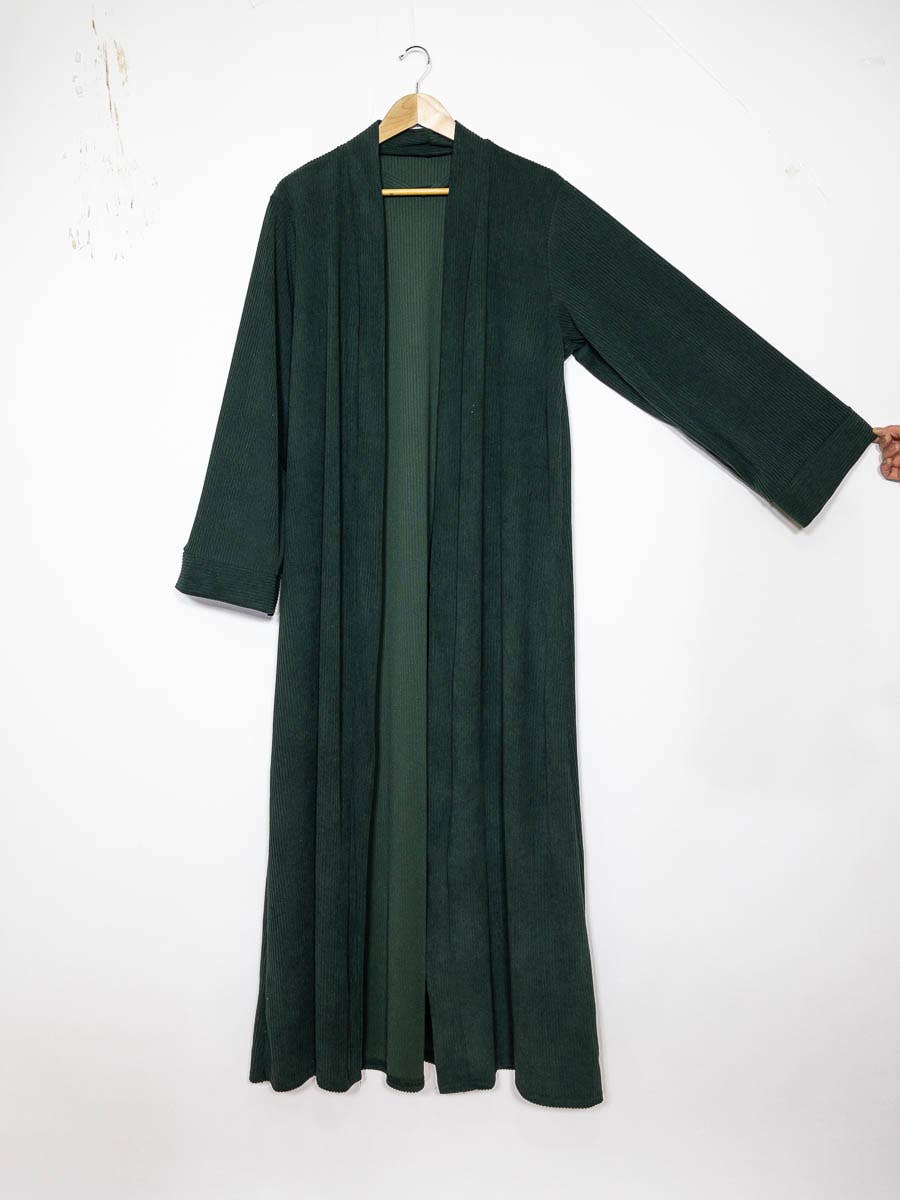 Corduroy Kimono with Wide Sleeves – Ref. 2336CORD – view 3