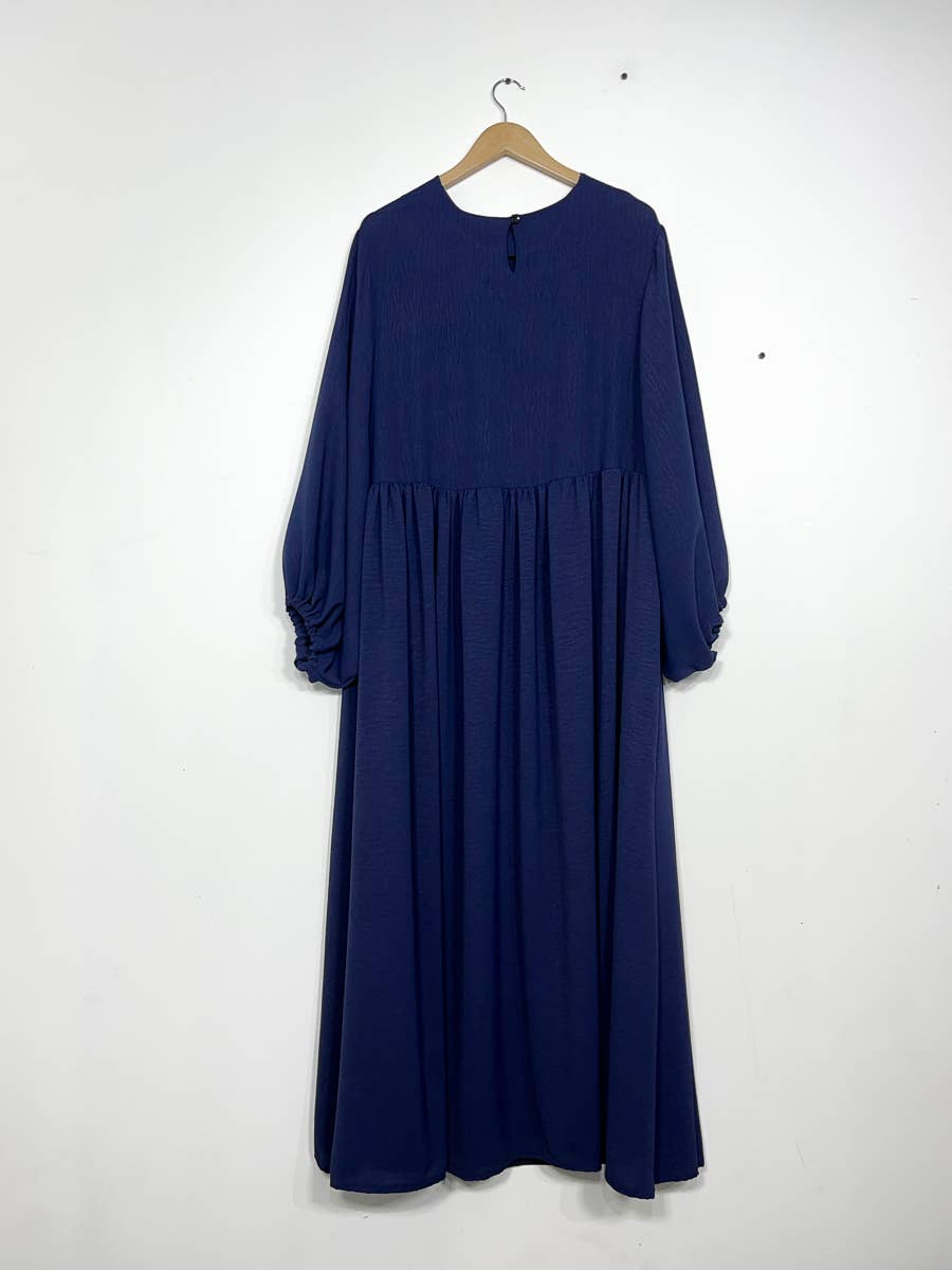 Jazz Abaya Dress with Gathered Bust Detail – Sizes 38–48 – Ref. RO2509 – view 4