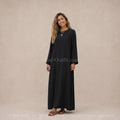 Wide Maxi Abaya in Medina Silk – 20 Colours – Ref. 2333PK