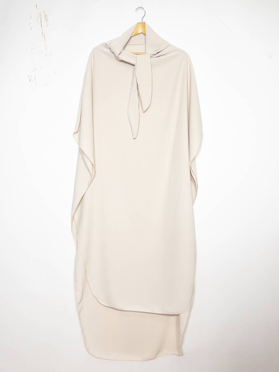 Long Khimar in Medina Fabric – 16 Colours – Ref. 2371PK