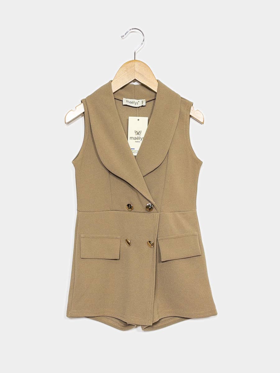 Kids Button Playsuit – Ref. 902 – view 4