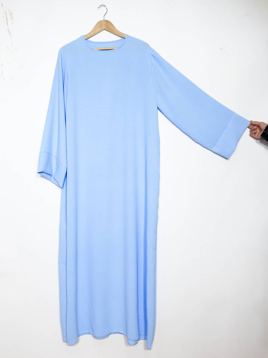 Tall Jazz Abaya Dress with Wide Sleeves & Belt – 185 cm – Ref. L2333 – view 4