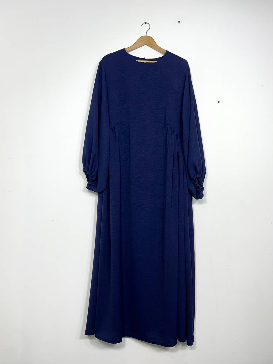 Jazz Abaya Dress with Gathered Bust Detail – Sizes 38–48 – Ref. RO2509