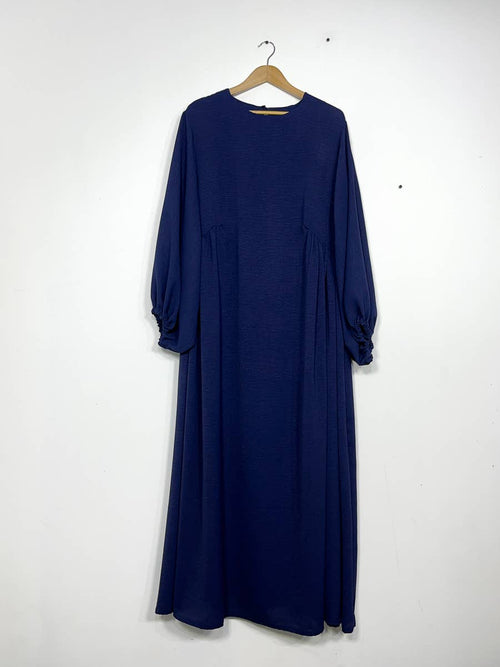 Jazz Abaya Dress with Gathered Bust Detail – Sizes 38–48 – Ref. RO2509