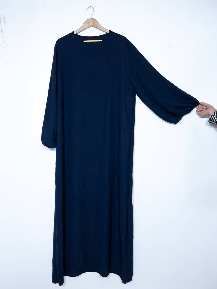 Tall Jazz Abaya with Balloon Sleeves & Belt – 185 cm – Ref. L2370JAZZ – view 2