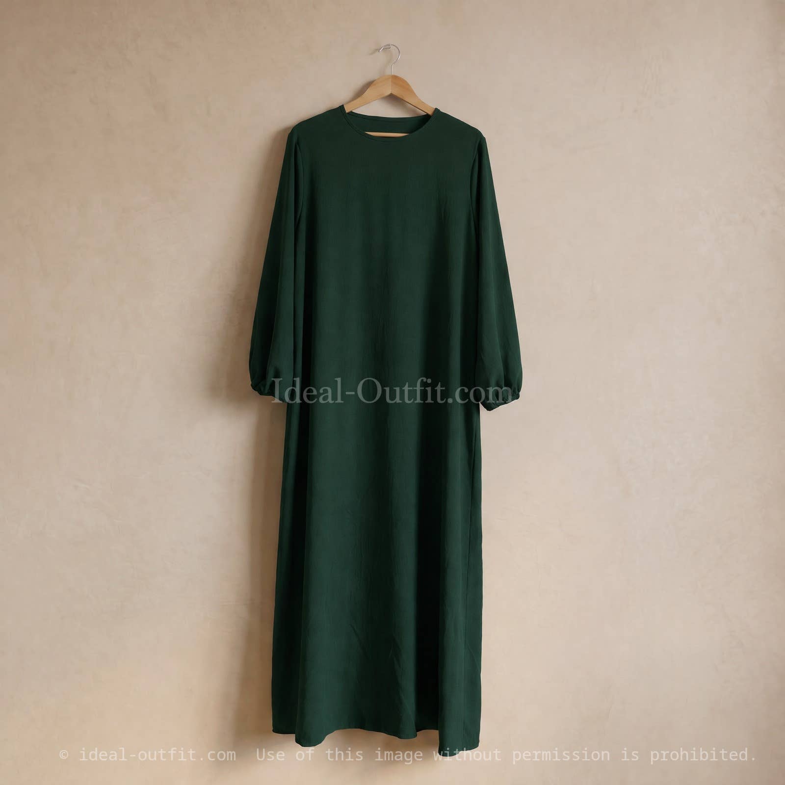 Jazz Abaya Dress with Balloon Sleeves – Ref. 2370JAZZ – view 4
