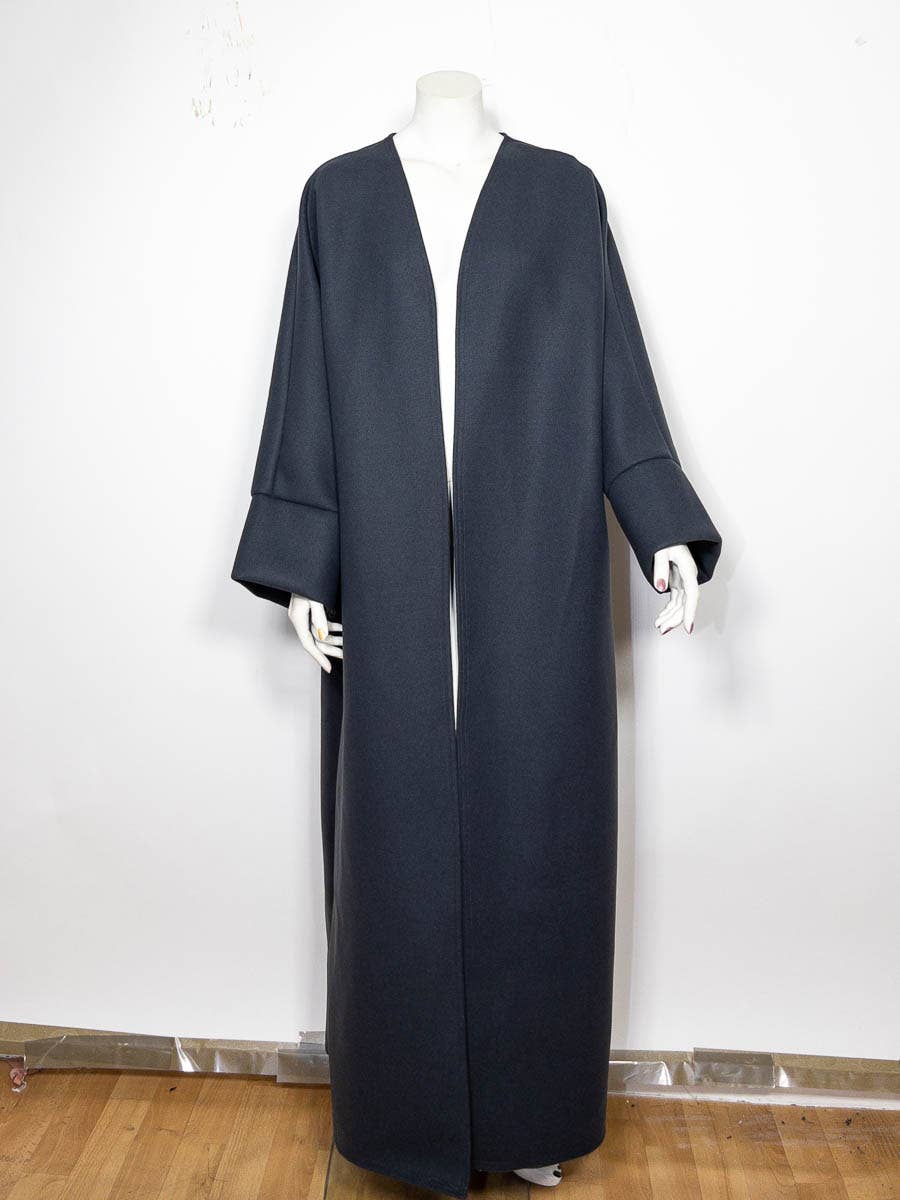 Caban Coat with Batwing Sleeves – Ref. 2393CB – view 3