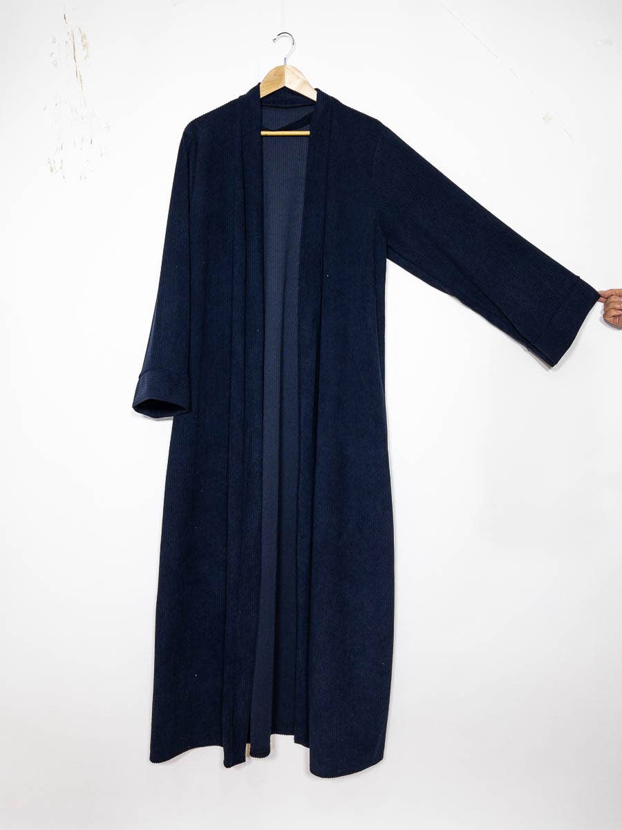 Corduroy Kimono with Wide Sleeves – Ref. 2336CORD – view 4