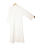 Thick Cotton Maxi Dress – Round Neck – Ref. 2502