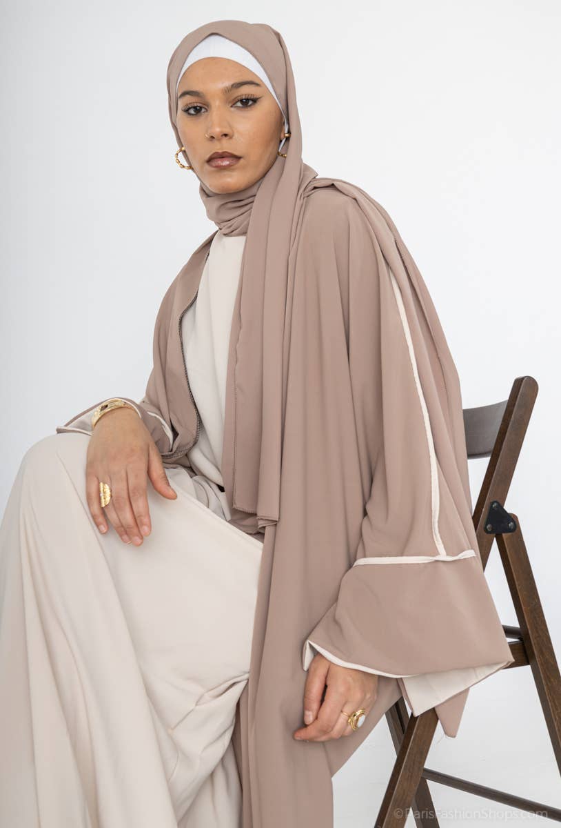 Medina Silk Kimono Set with 2-Piece Top – Ref. 2373PK – view 4