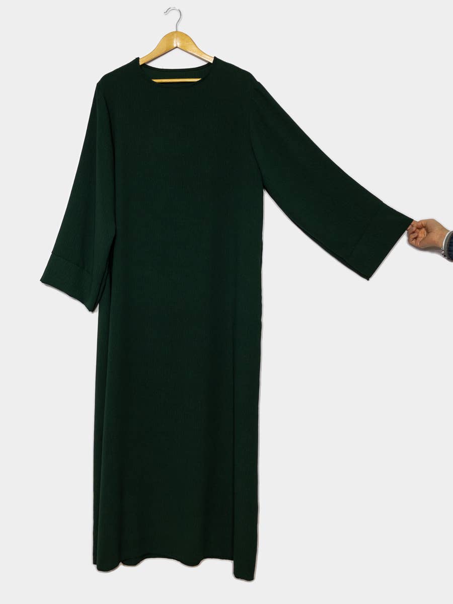 Tall Jazz Abaya Dress with Wide Sleeves & Belt – 185 cm – Ref. L2333 – view 2