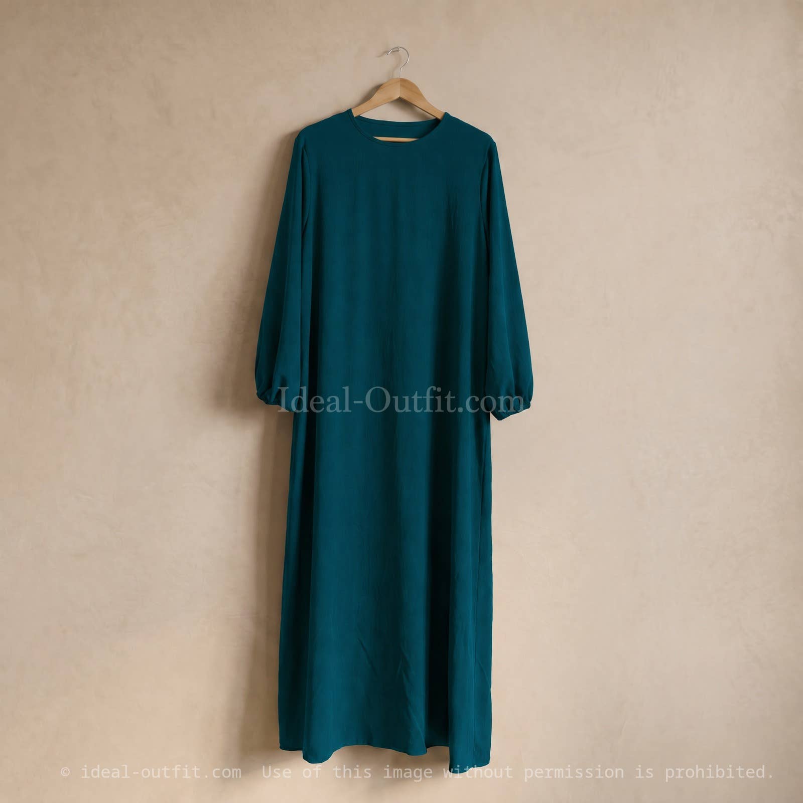 Jazz Abaya Dress with Balloon Sleeves – Ref. 2370JAZZ – view 2