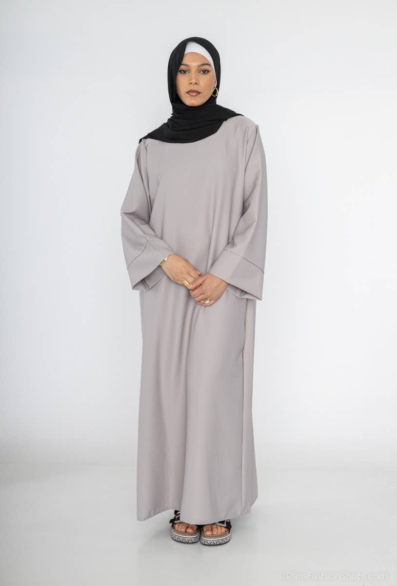 Wide Sleeve Abaya Dress – Thick Fabric – Ref. 2352BC – view 2