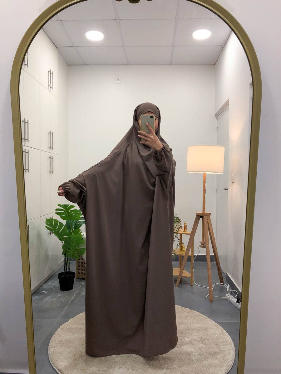 Long Jilbab in Medina Silk – 190 cm – Ref. 2350-3PK