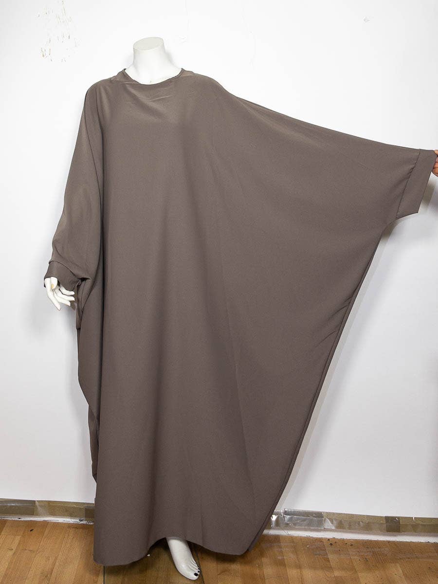 Loose Butterfly Sleeve Abaya Dress – Ref. 2389PK-B – view 3