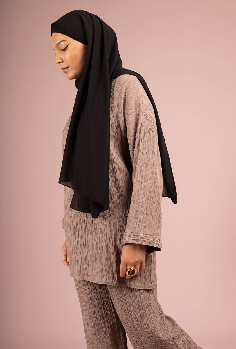 Abaya Set – Tunic & Wide Leg Trousers – Ref. 2335 FF-59 – view 3