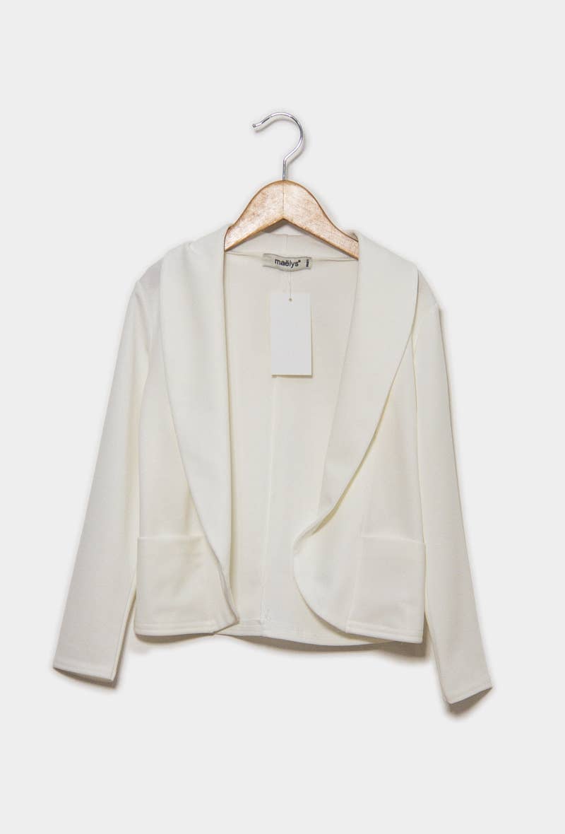 Kids Long Sleeve Jacket with Pockets – Ref. 585 – view 4