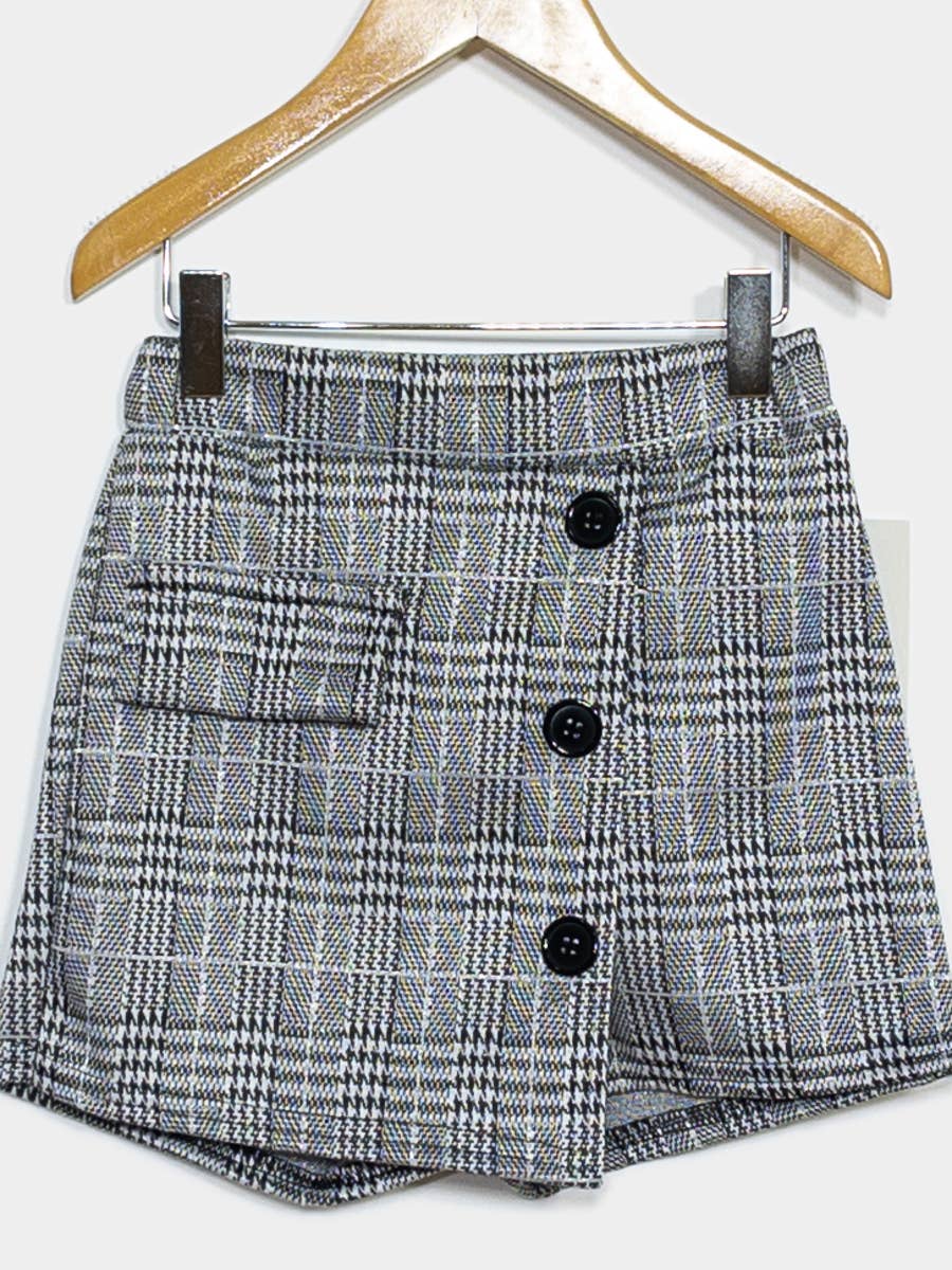 Kids Plaid Skirt – Ref. 915CAR – view 4