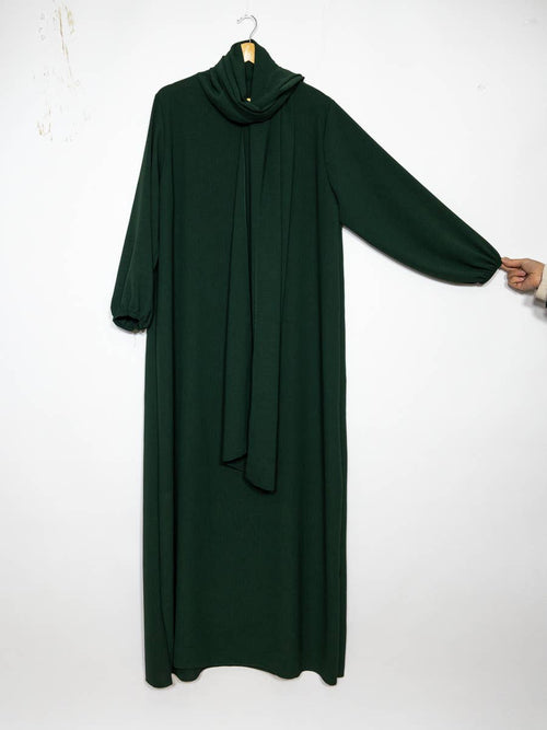 Jazz Abaya Dress with Matching Scarf – Ref. 2338 – view 2