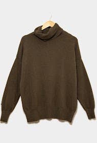 Women's Long Sleeve Knit Jumper – Viscose Blend – view 2