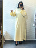 Abaya Dress – Soft Pastel Collection – Ref. RO2516
