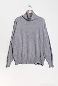 Women's Long Sleeve Knit Jumper – Viscose Blend – view 3