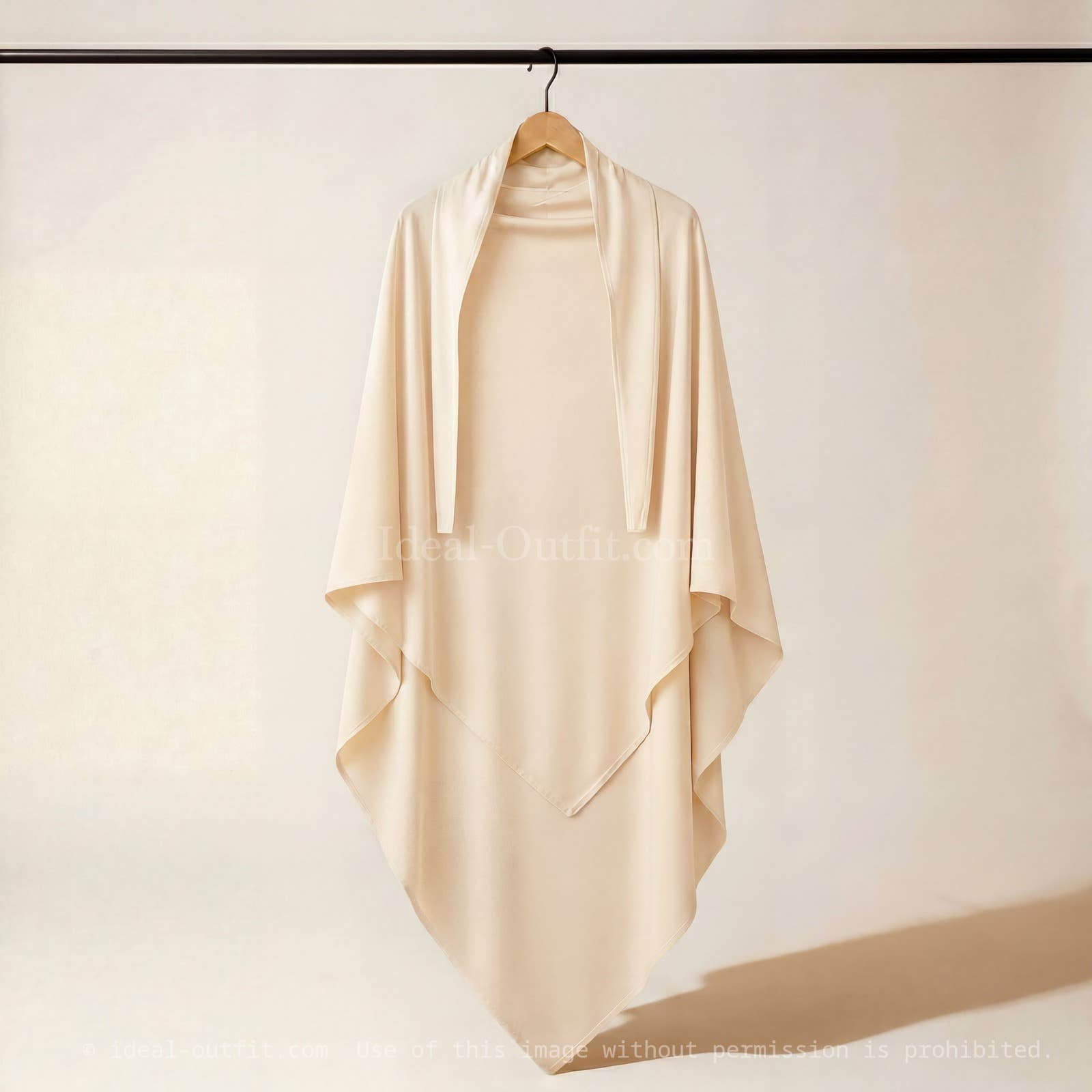 Long Khimar in Premium Jersey – Ref. 20CAJP