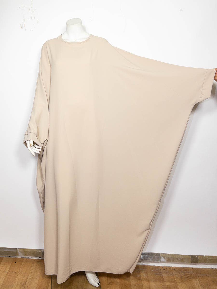 Loose Butterfly Sleeve Abaya Dress – Ref. 2389PK-B