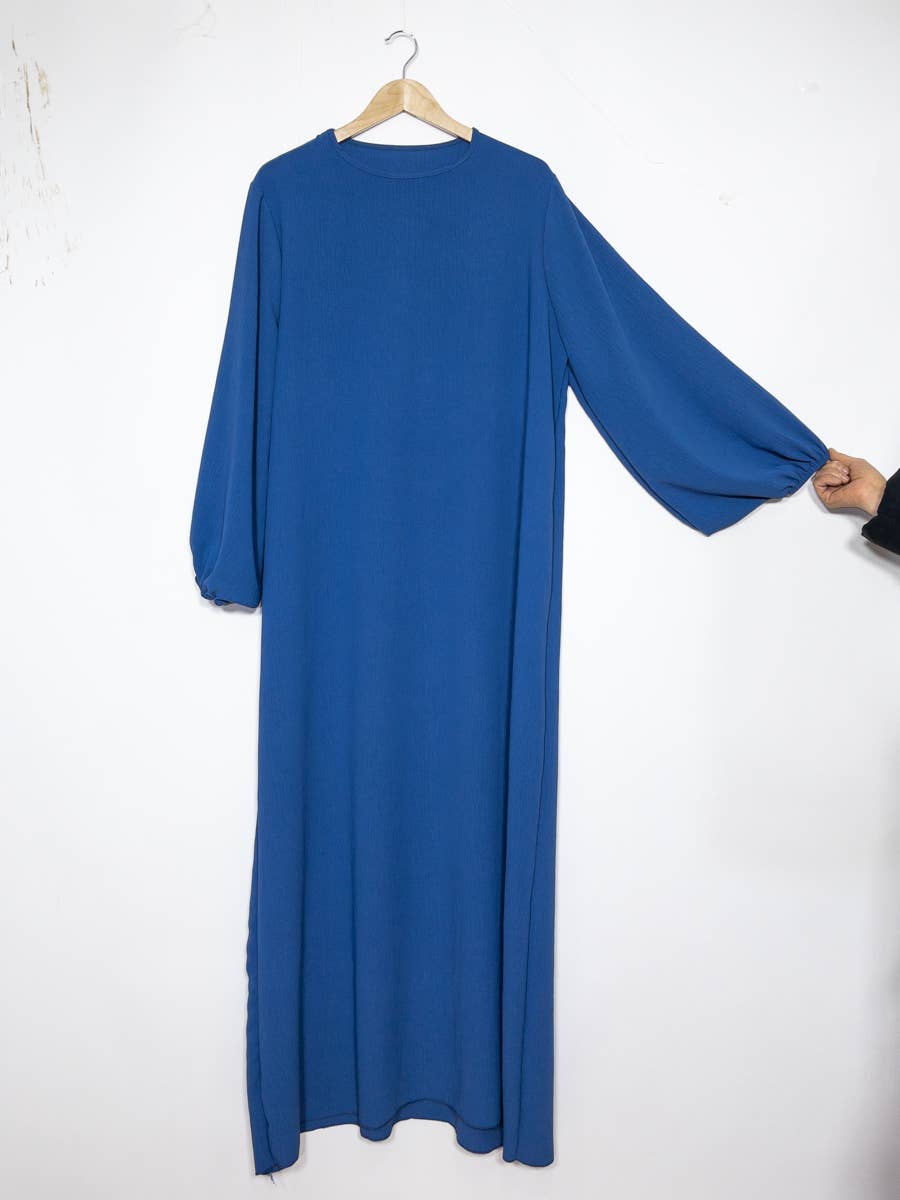 Tall Jazz Abaya with Balloon Sleeves & Belt – 185 cm – Ref. L2370JAZZ – view 3