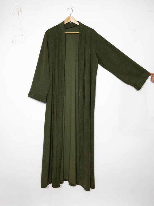 Corduroy Kimono with Wide Sleeves – Ref. 2336CORD – view 2