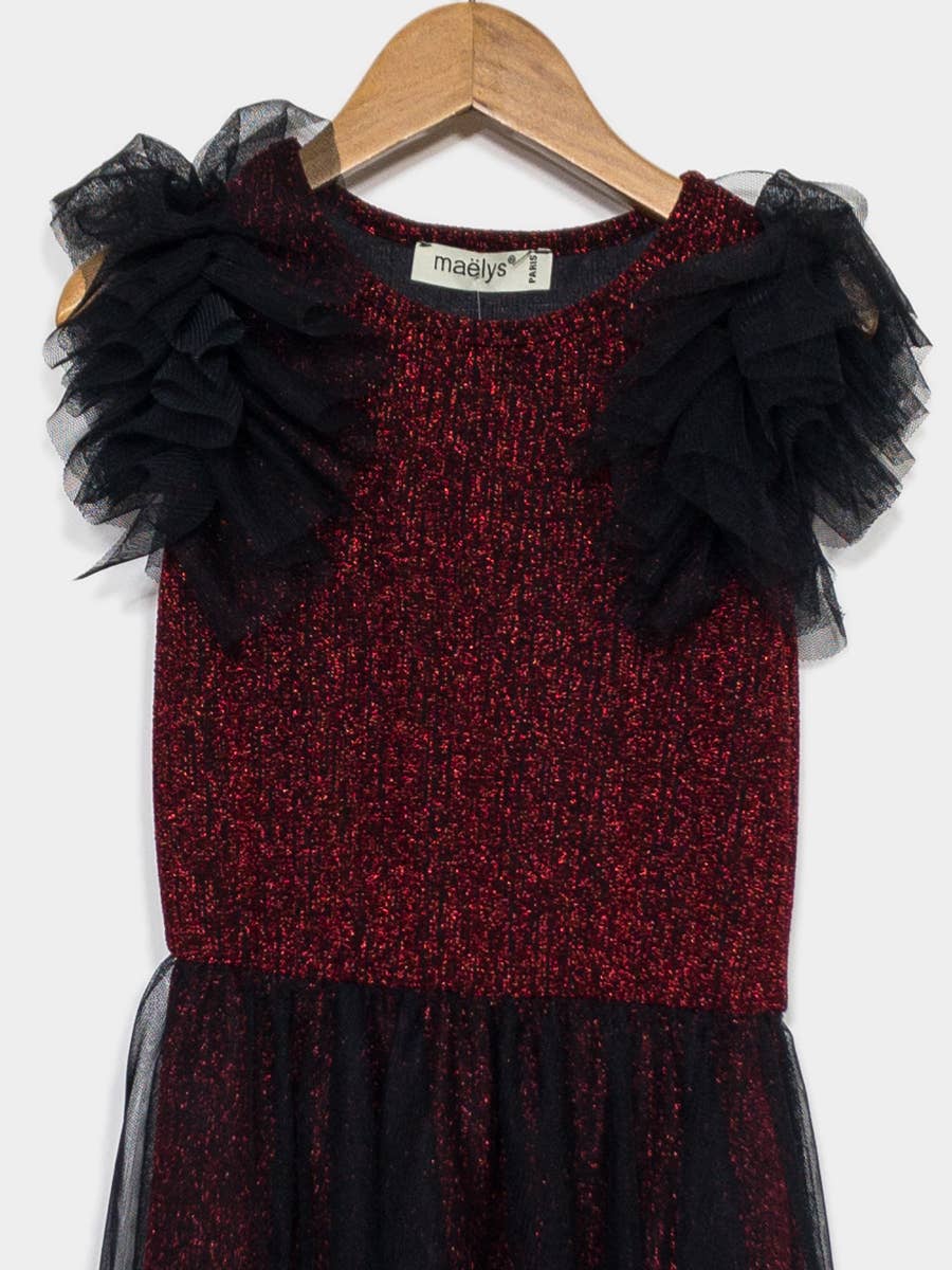 Kids Sparkly Tulle Dress – Ref. 798 – view 4