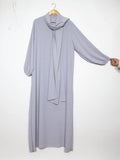 Jazz Abaya Dress with Matching Scarf – Ref. 2338