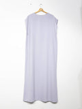 Medina Silk Abaya Dress with Sleeves – Ref. 2353S