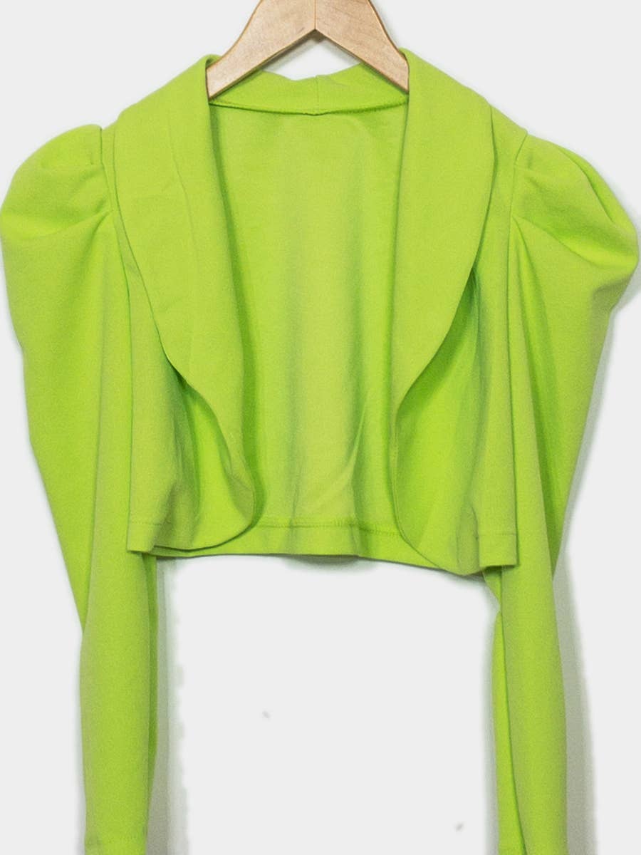 Kids Puff Sleeve Top – Ref. 2089 – view 2