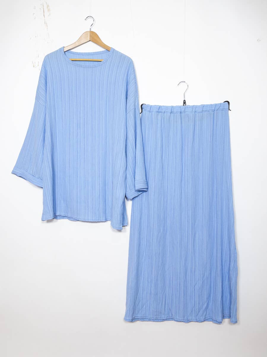 Abaya Set – Tunic & Ruffled Skirt – Ref. 2335 FF-85 – view 4