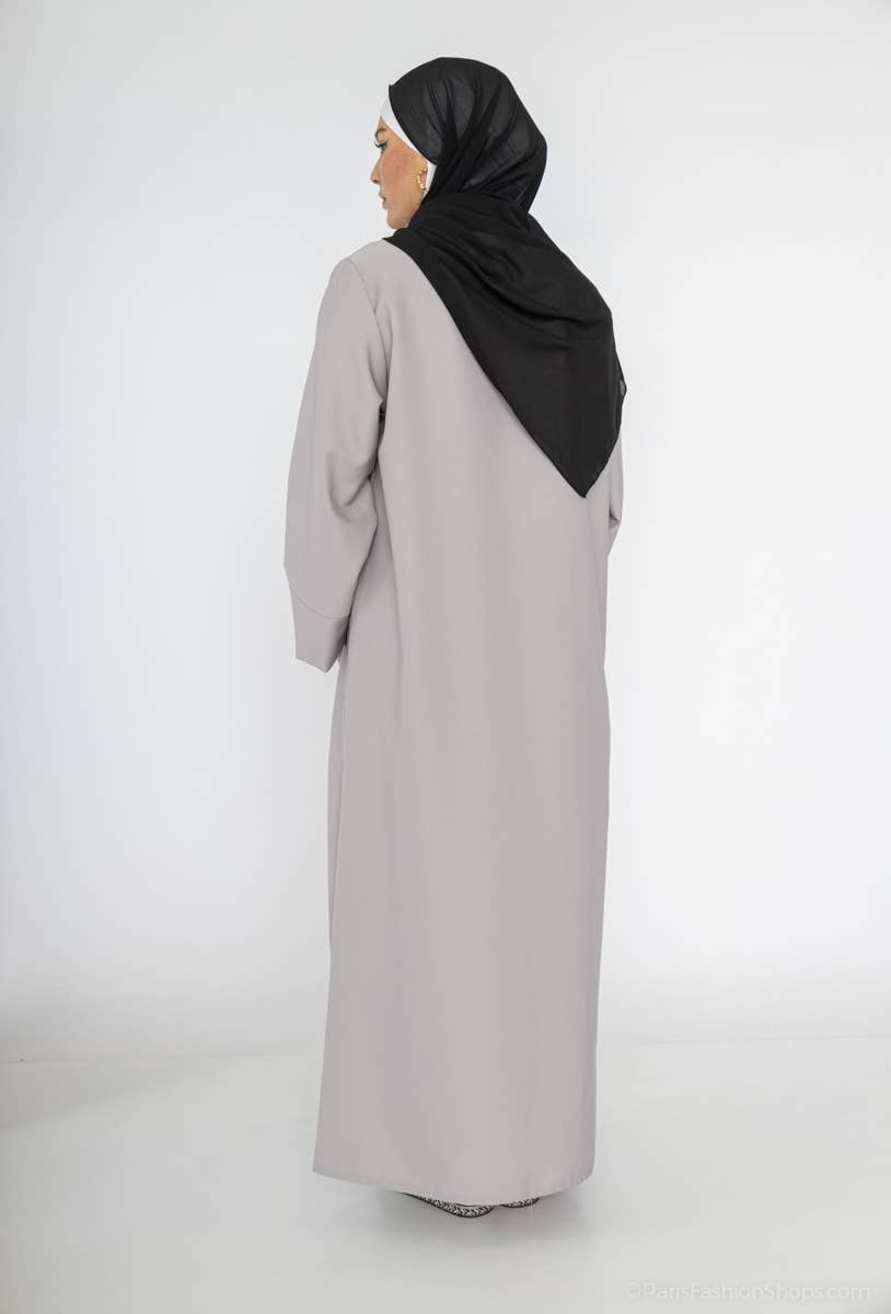 Wide Sleeve Abaya Dress – Thick Fabric – Ref. 2352BC