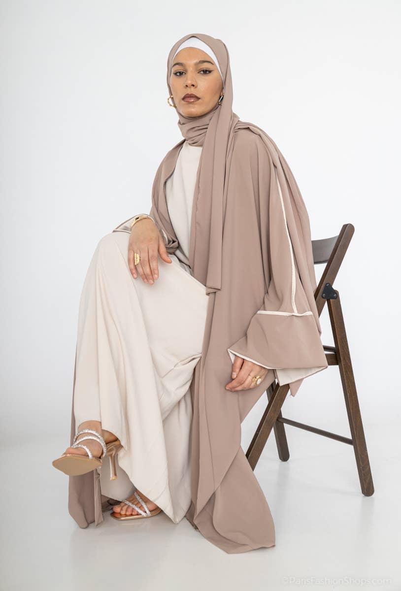 Medina Silk Kimono Set with 2-Piece Top – Ref. 2373PK – view 3