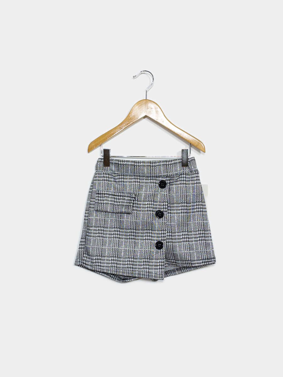 Kids Plaid Skirt – Ref. 915CAR – view 2