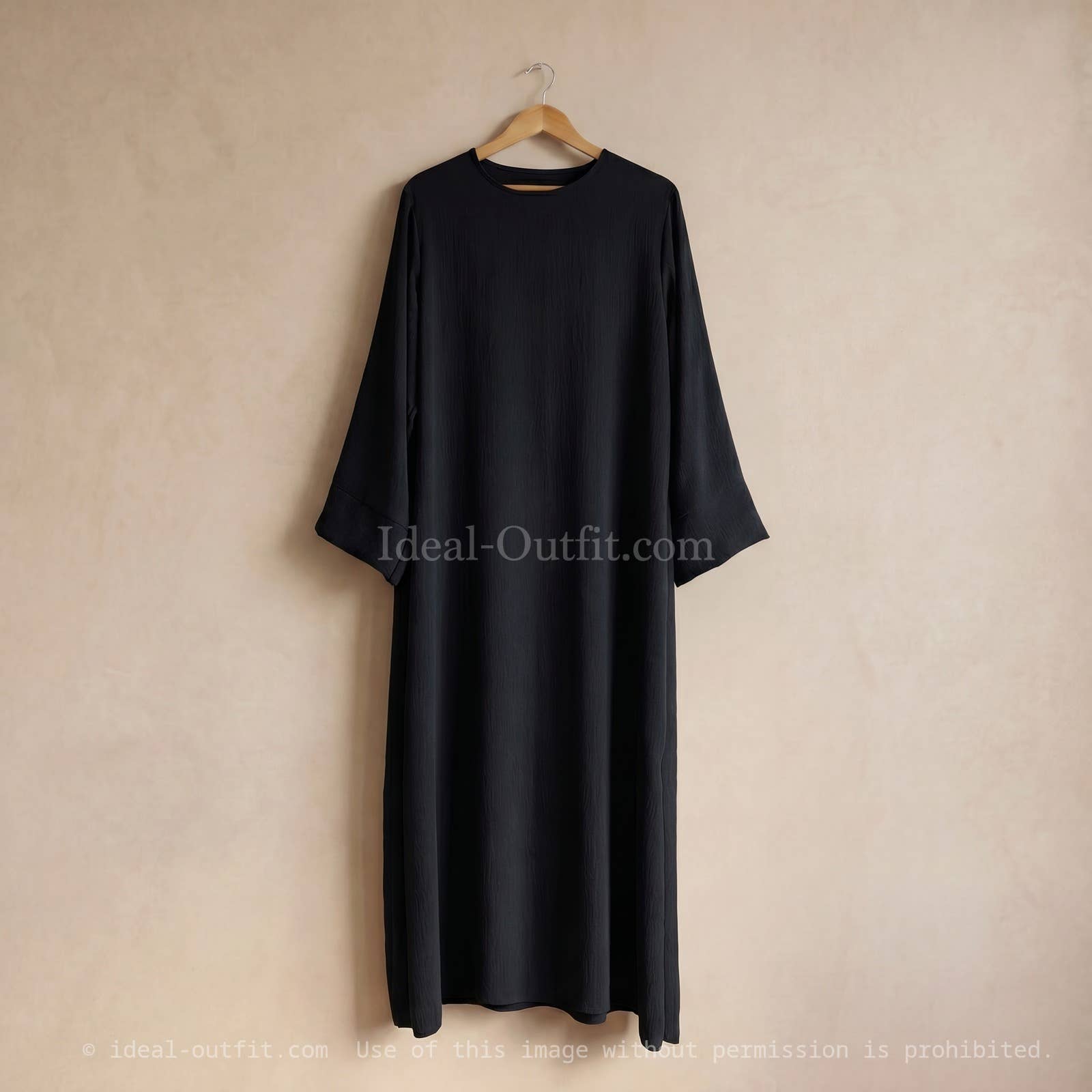 Wide Maxi Abaya in Jazz Fabric – 16 Colours – Ref. 2333JAZZ