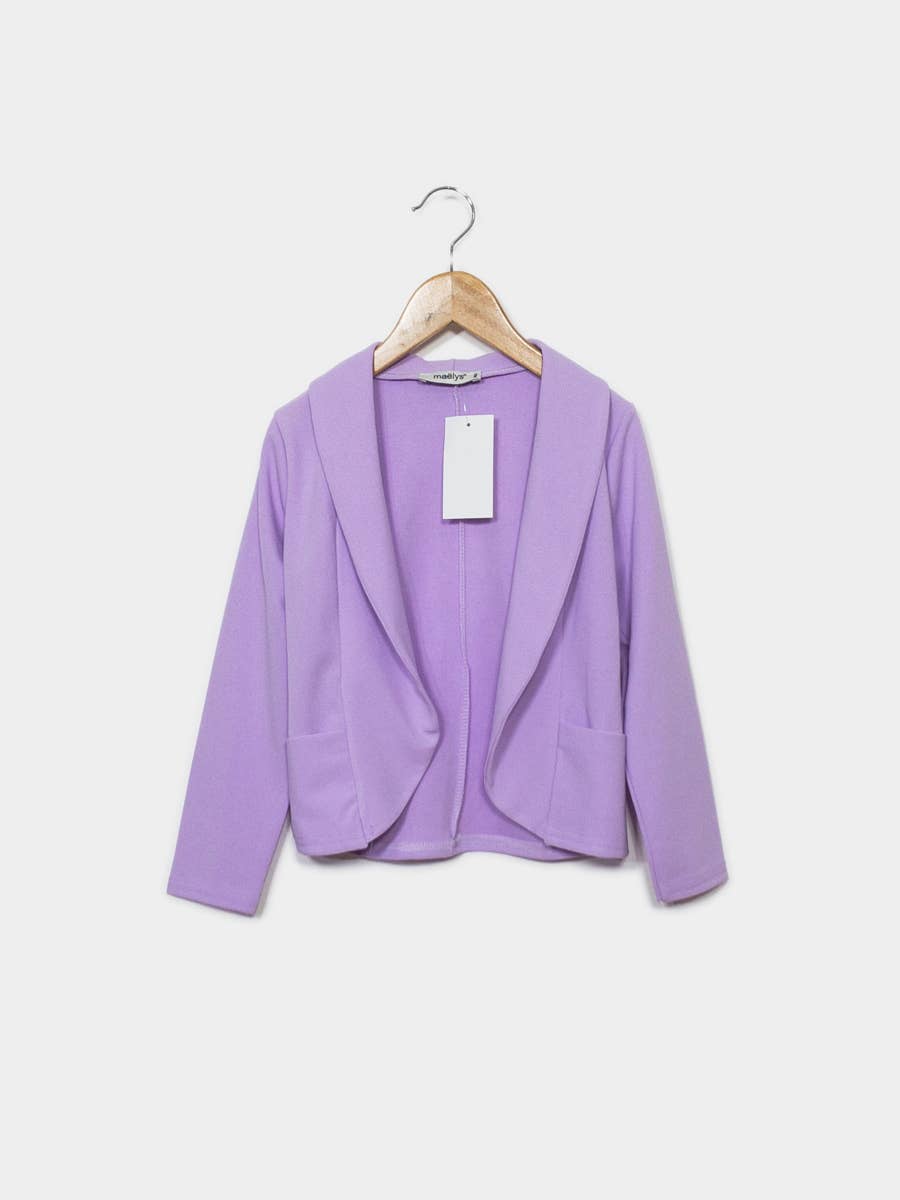 Kids Long Sleeve Jacket with Pockets – Ref. 585 – view 2