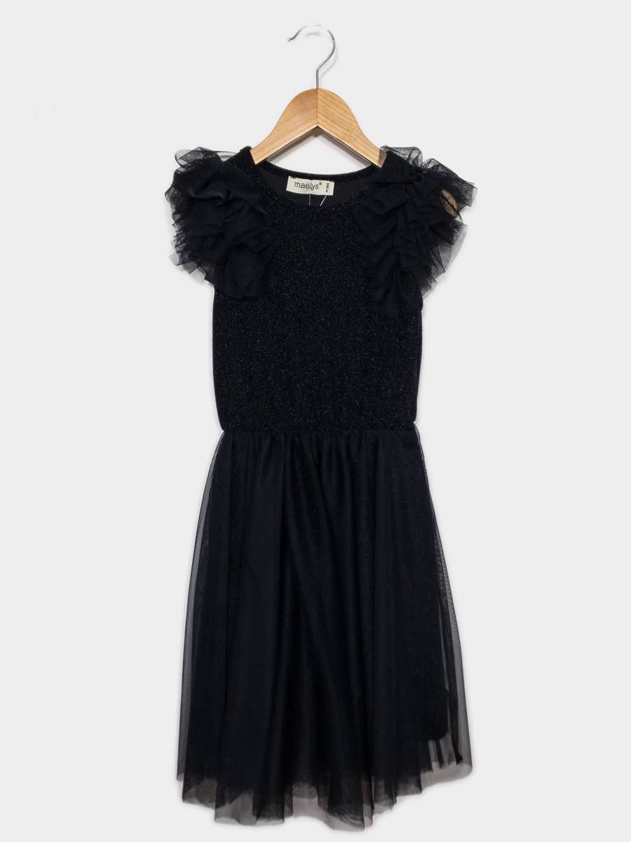 Kids Sparkly Tulle Dress – Ref. 798