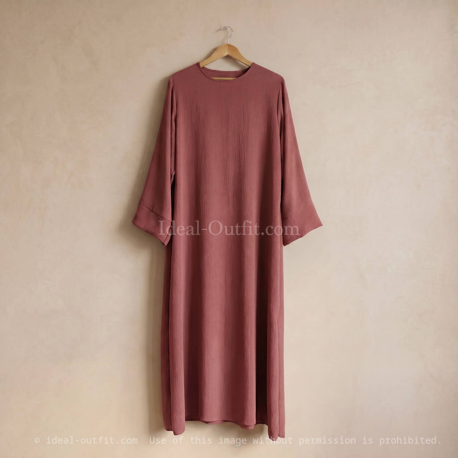 Wide Maxi Abaya in Jazz Fabric – 16 Colours – Ref. 2333JAZZ – view 2