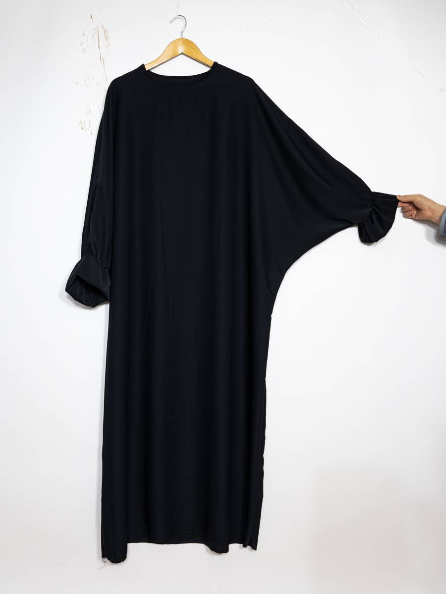 Batwing Abaya with Elastic Cuffs – Ref. 23312PK