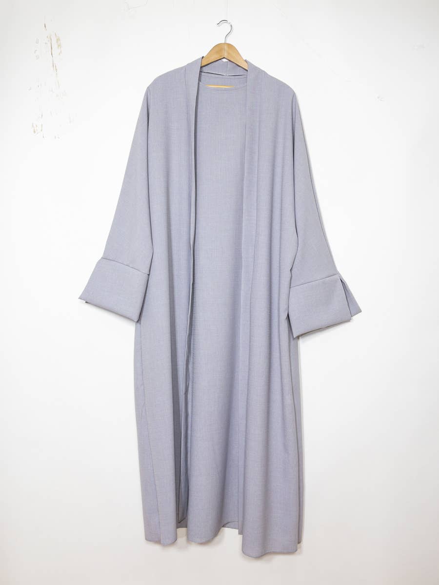 2-Piece Kimono Set with Tank Top – Open Sleeves – Ref. 2380LIN – view 4